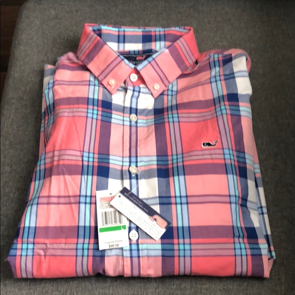 Vineyard Vines Slim Fit Long Sleeve Button Shirt